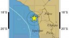 Sismo afectó a la Región de Arica y Parinacota