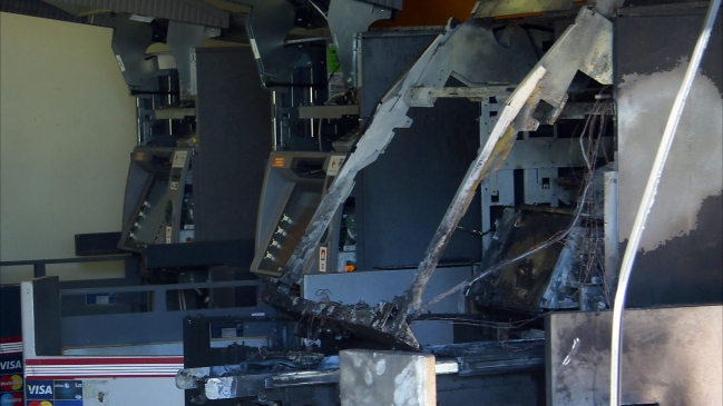 Las Condes: Roban cajero automático con método de saturación por gas