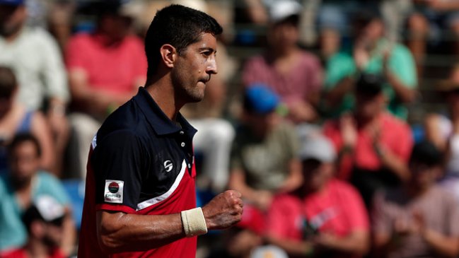 Hans Podlipnik derrotó a José Olivares y entregó a Chile el primer punto en Copa Davis