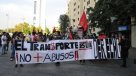 Manifestantes trastornan funcionamiento del Metro por alza de tarifas