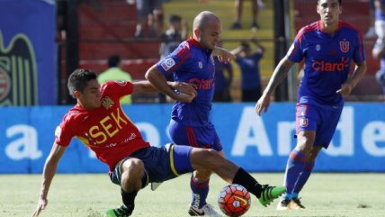 Universidad de Chile y Unión Española igualaron en Santa Laura por la octava fecha del Clausura