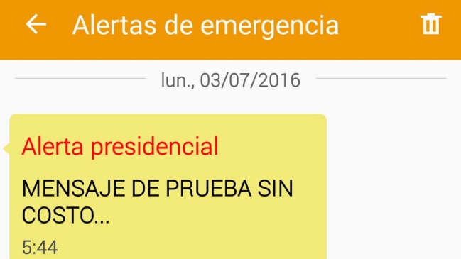 Usuarios reportan haber recibido 