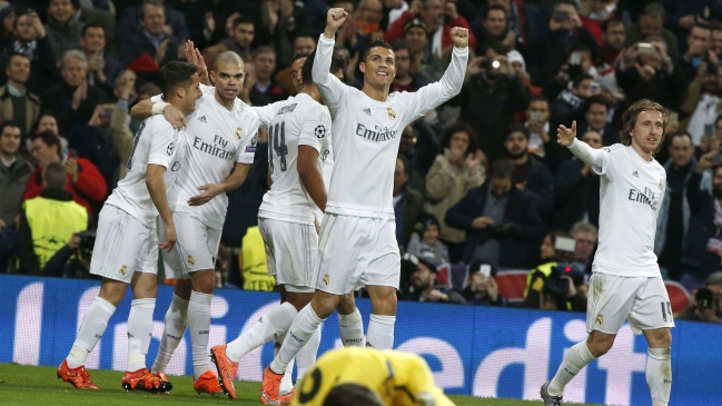 Real Madrid volvió a superar a AS Roma y selló su avance a cuartos de la Champions