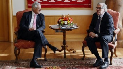   Canciller Heraldo Muñoz recibió a secretario general de la OEA 