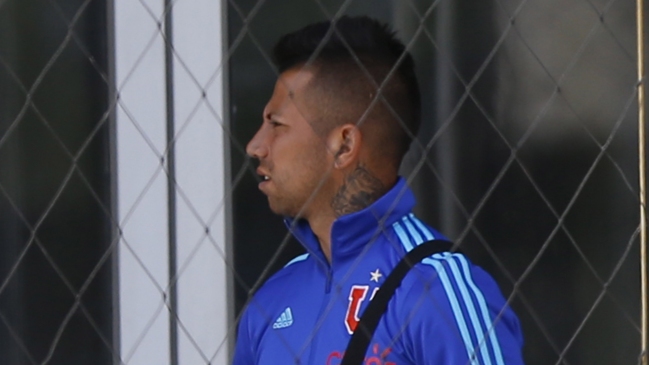 En Palestino están preocupados por situación de Leonardo Valencia en U. de Chile