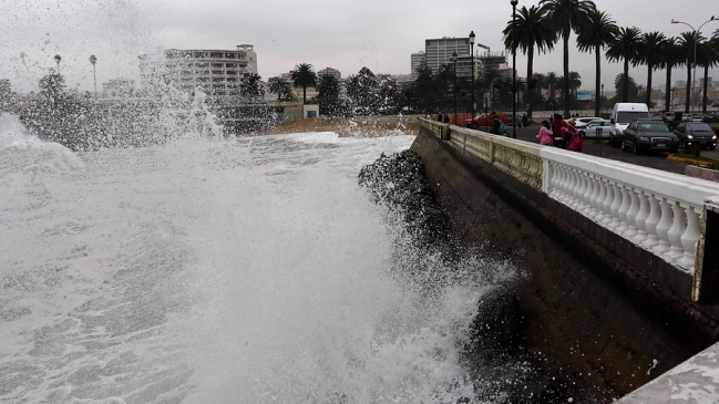 Armada advirtió olas de hasta 4,5 metros en nuevas marejadas
