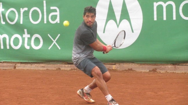 Guillermo Rivera perdió peleado duelo ante argentino Estévez en el Challenger de Santiago
