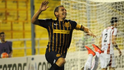   Marco Ruben anotó un triplete en victoria de Rosario Central sobre River de Uruguay 