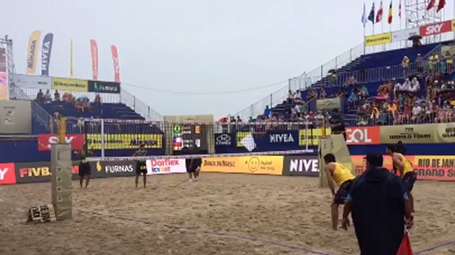 Los Grimalt firmaron el retiro de astro brasileño de voleibol playa