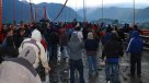 Vecinos de Puerto Chacabuco protestan por soluciones habitacionales