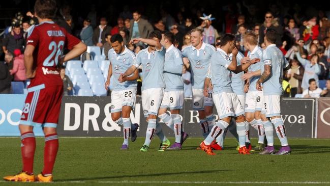 Celta de Vigo venció en casa a Real Sociedad con actuación de Marcelo Díaz