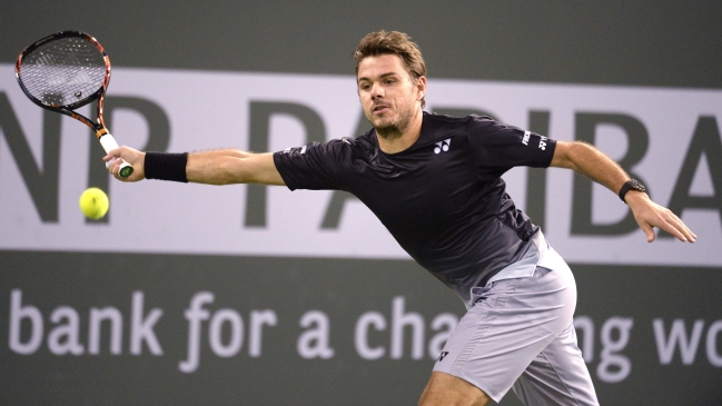 Stan Wawrinka superó a Illya Marchenko y se metió a la tercera ronda de Indian Wells