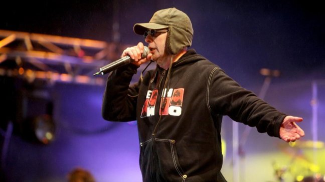 El cantante argentino 