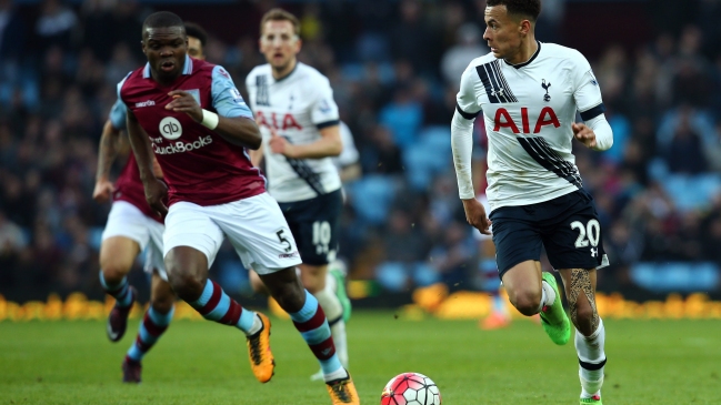Tottenham venció al colista y amenaza a Leicester en la Premier League