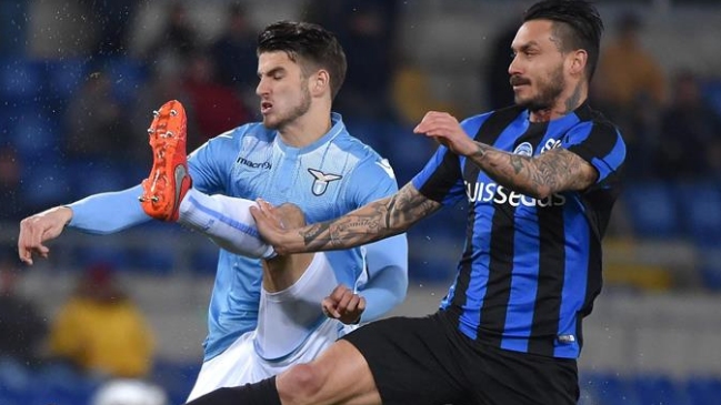 Mauricio Pinilla sufrió derrota con Atalanta ante Lazio en Italia