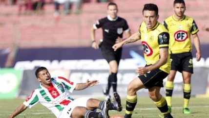 Palestino y San Luis igualaron en el cierre de la novena fecha del Clausura