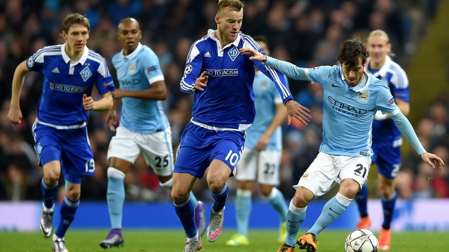 Manchester City abrochó histórico paso a cuartos de la Champions con empate ante Dinamo Kiev