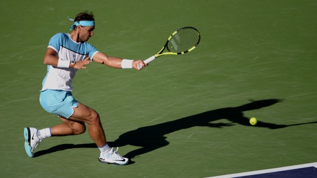 Rafael Nadal tuvo bastante trabajo para eliminar a Alexander Zverev en Indian Wells