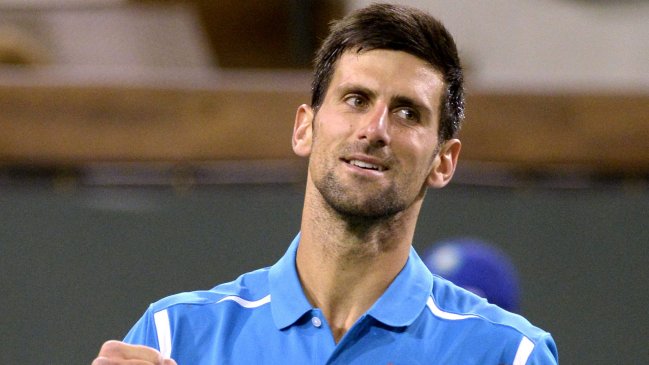 Novak Djokovic selló su paso a cuartos de final en Indian Wells