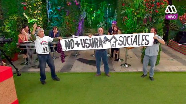 Manifestantes interrumpieron transmisión del matinal 
