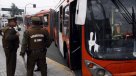 Dos buses del Transantiago fueron \