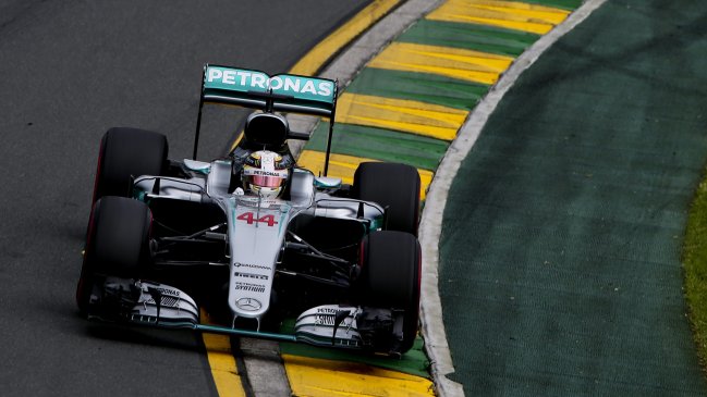 La grilla de largada para el Gran Premio de Australia