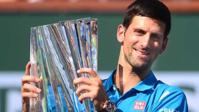 Djokovic y triunfo en Indian Wells: Fue mi mejor partido en el campeonato
