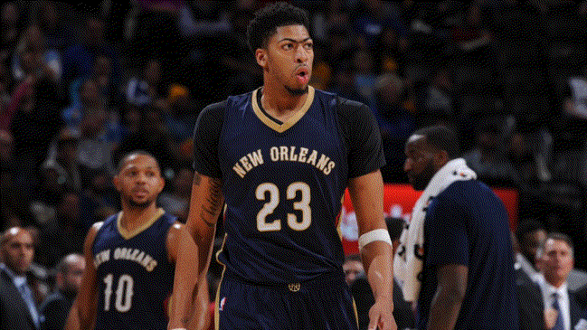 Anthony Davis se lesionó y será baja por lo que resta de temporada en los Pelicans