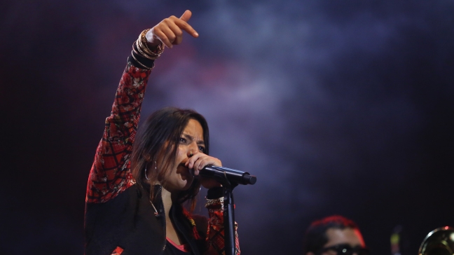 El comentado mensaje de Ana Tijoux en la Fiesta de la Vendimia