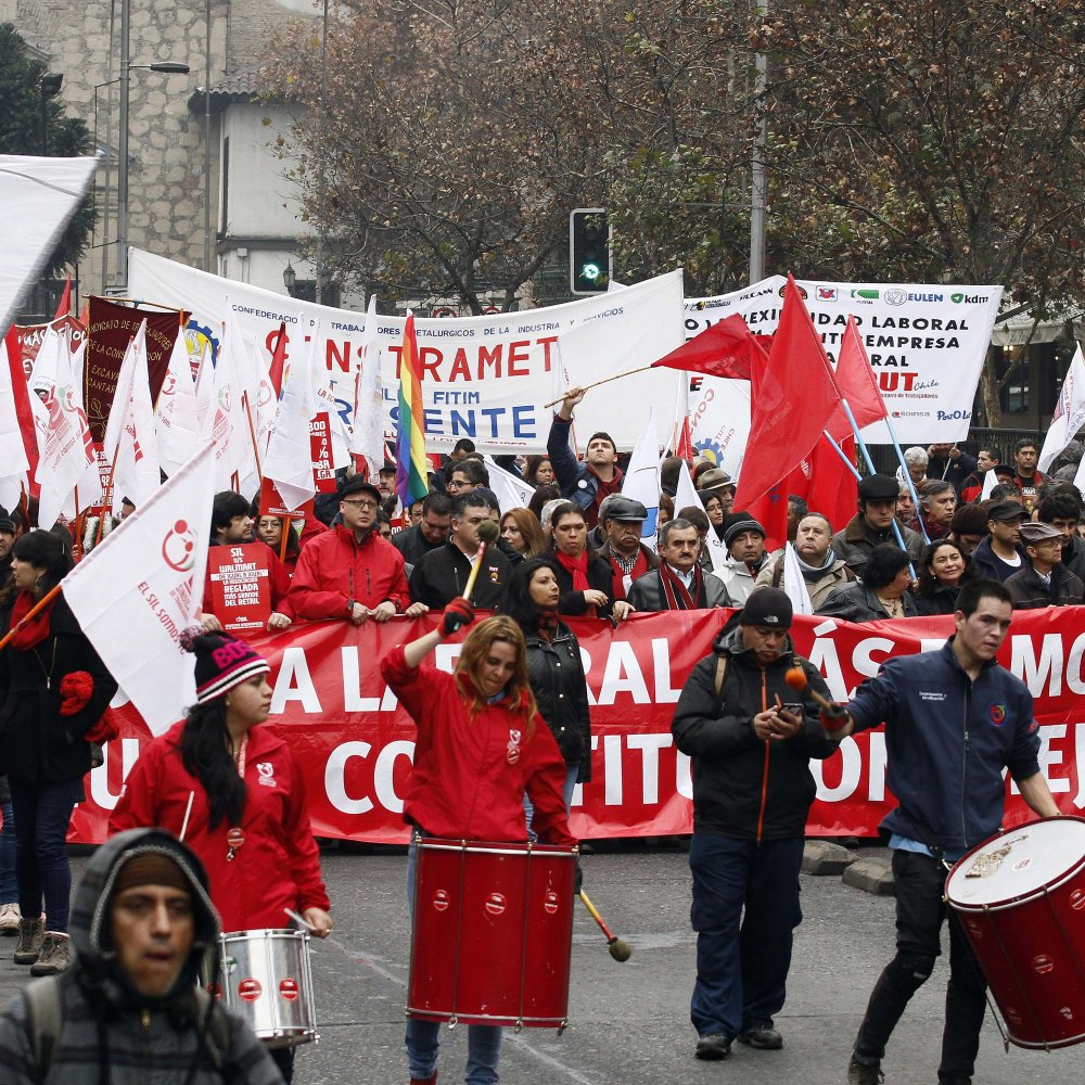 Revisa los desvíos del tránsito por los cuatro recorridos que tendrá la marcha de la CUT
