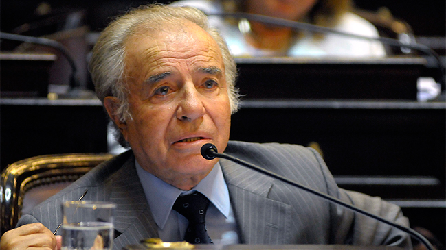Ex presidente Menem ratificó ante la Justicia que su hijo murió en 