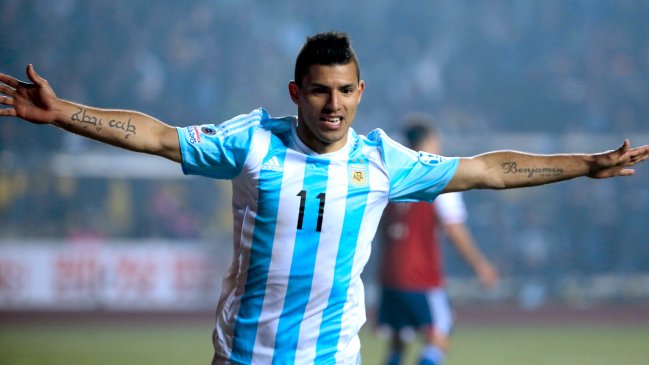 Sergio Agüero tomó ventaja para ser titular en el duelo ante Chile