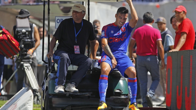 Fabián Monzón estará un mes fuera de las canchas por desgarro