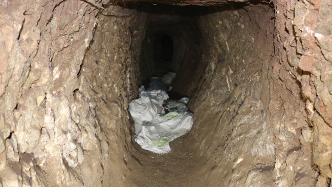 Autoridades descubrieron túnel de 20 metros para robar un banco en México