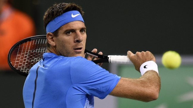 Juan Martín del Potro será el rival de Roger Federer en la segunda ronda de Miami