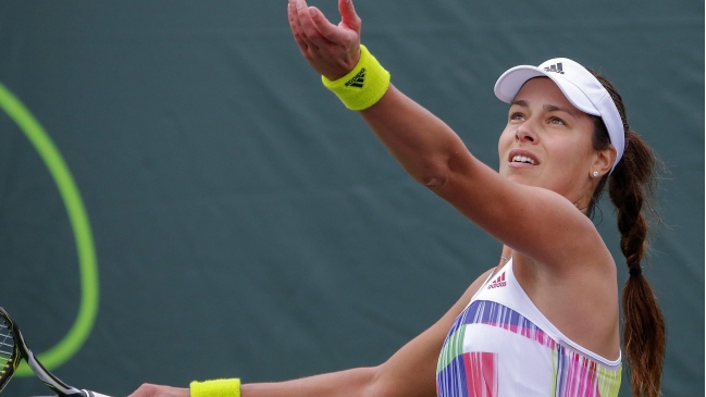 Ana Ivanovic tuvo un debut tranquilo en Miami ante brasileña Pereira