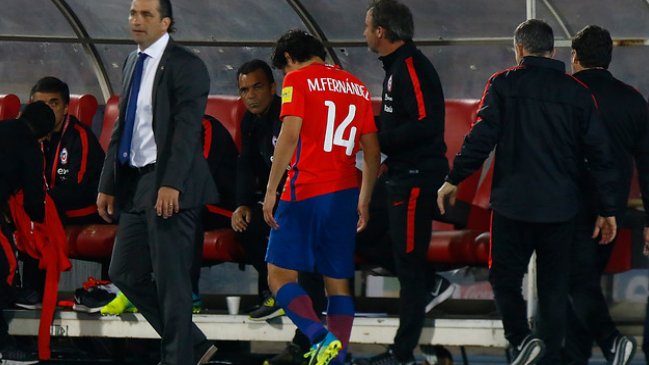 Matías Fernández y Marcelo Díaz quedaron descartados para choque ante Venezuela