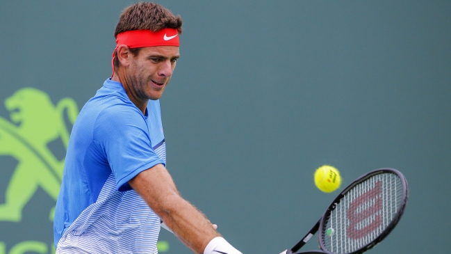 Juan Martín del Potro fue eliminado por Horacio Zeballos del Masters 1.000 de Miami
