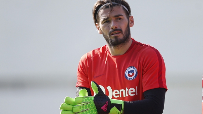 Paulo Garcés se unió a las prácticas como tercer arquero