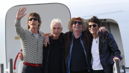   The Rolling Stones ya está en Cuba para su histórico concierto 