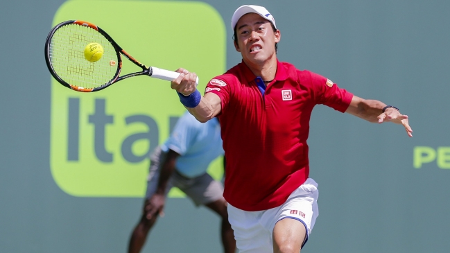 Kei Nishikori venció al francés Herbert y pasó a tercera ronda en Miami