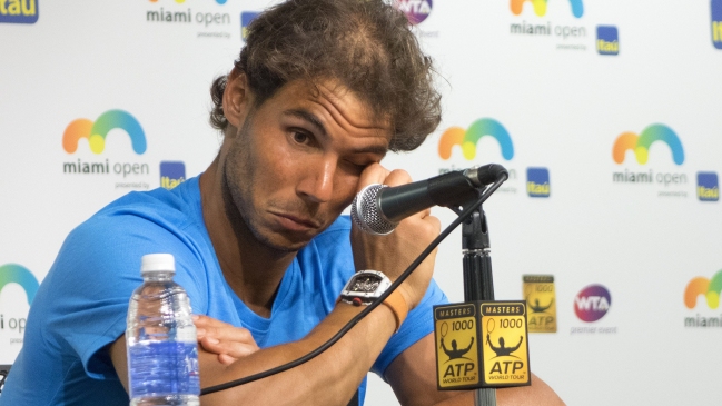 Rafael Nadal: Tuve miedo de marearme y perder el conocimiento en la cancha