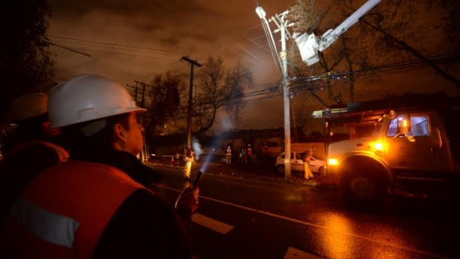 El plan de contingencia de Chilectra por el 