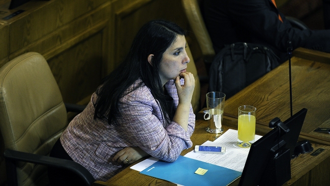 Diputada Karla Rubilar se encuentra 