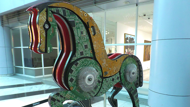 Últimos días de la convocatoria para crear esculturas con residuos electrónicos