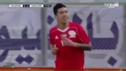   La goleada de Palestina con goles de Jonathan Cantillana y Yashir Pinto 