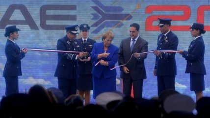 Presidenta Bachelet inauguró Fidae 2016