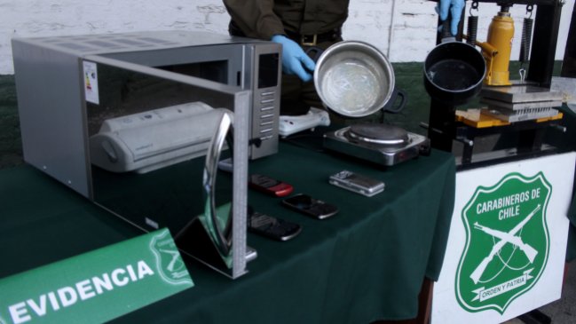 OS7 desbarató un laboratorio de droga en Melipilla
