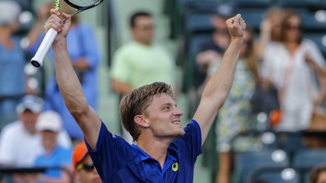 David Goffin batalló ante Gilles Simon para meterse a semifinales de Miami