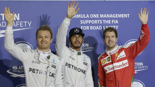 Lewis Hamilton logró quedarse con la pole position en el Gran Premio de Bahrein